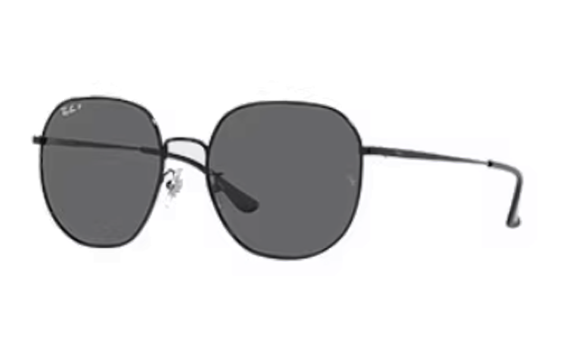 RayBan Металлические Очки для Солнца Женские Черные — фото 1