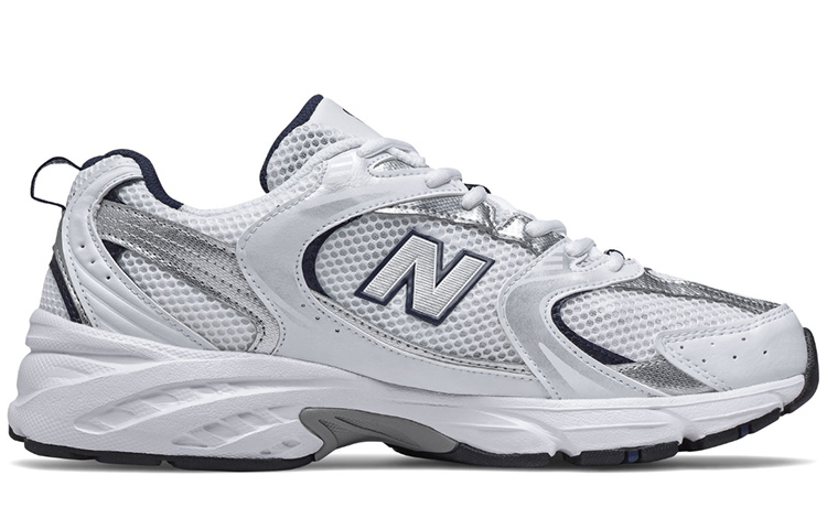 New Balance NB 530 Сетчатая ткань Текстиль Низкий топ Повседневные Городские Коммутатор Беговые кроссовки Унисекс — фото 2