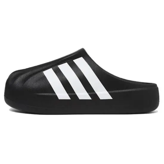 Adidas originals AdiFOM SUPERSTAR MULE Домашние тапочки Черно-белая панда Унисекс