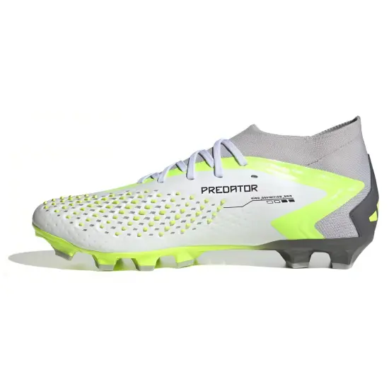 Adidas PREDATOR серия Футбольные бутсы MID Топ Серо-зеленый Мужские