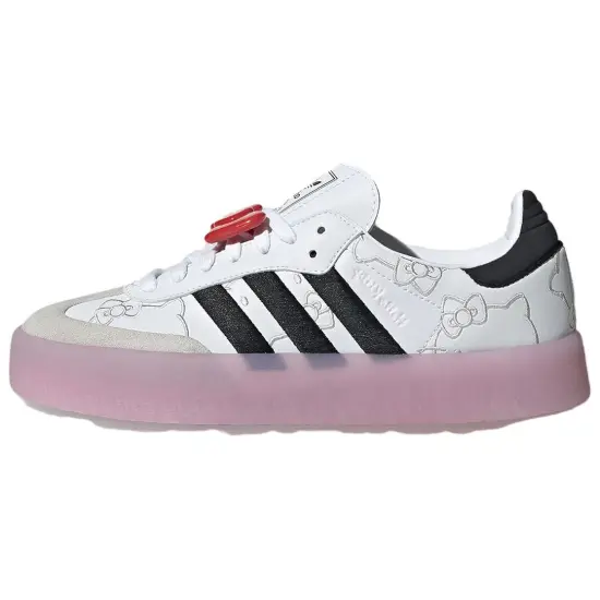 Adidas originals SAMBAE Кроссовки для скейтбординга Низкие Белый Розовый Черный Женские
