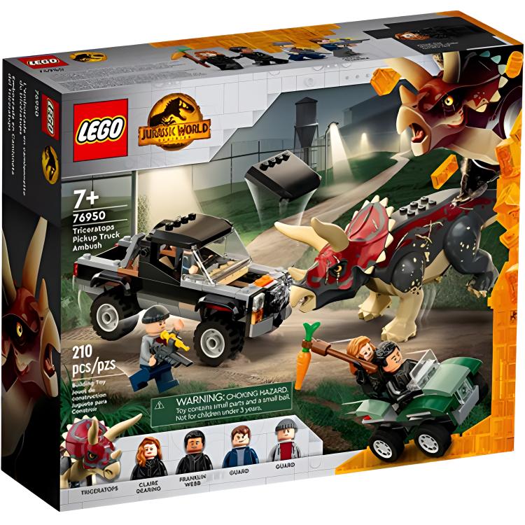 LEGO JURASSIC WORLD Треугольный Дракон'H Пикап RAID Пластиковые конструкторы 0 300 76950 — фото 3