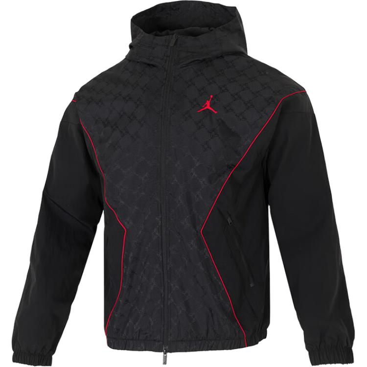 Jordan Brooklyn Jackets Men's Black Hooded (Non-detachable) Moderate Other