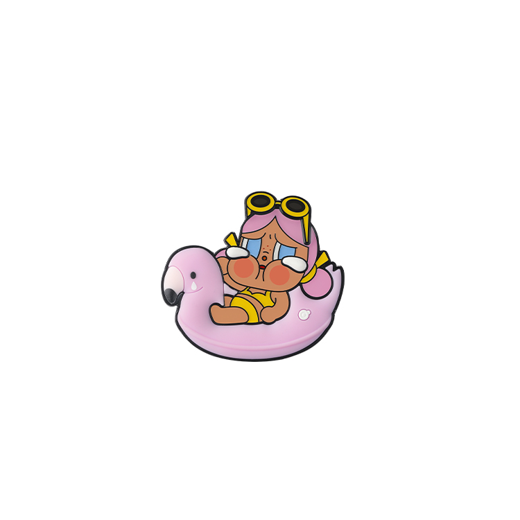 POP MART CRYBABY Vacation Mode On Стикер для холодильника Слепые коробки 1 слепая коробка целая коробка 6 шт — фото 1