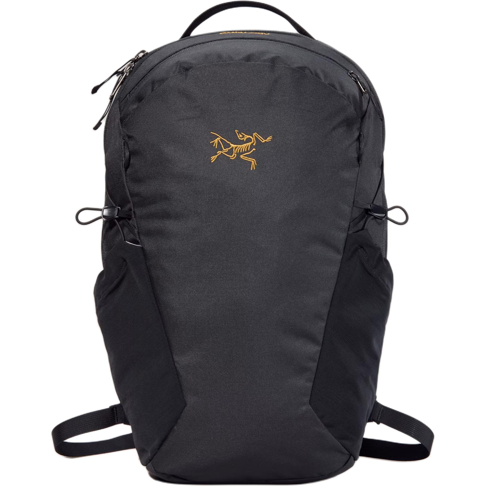 Arcteryx Mantis 16L Однотонный Большой объем Многокарманный Логотип Застежка-молния Сумка походная Полиэстер Черный Унисекс Парный — фото 1