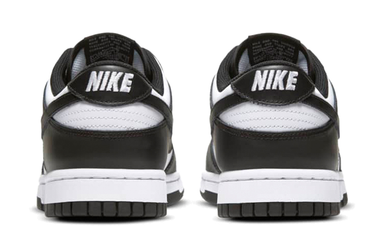 Nike Dunk 'Белый Черный' Панда Коровья кожа Амортизация Устойчивость к истиранию Низкий верх Скейтборд Обувь Женская — фото 5