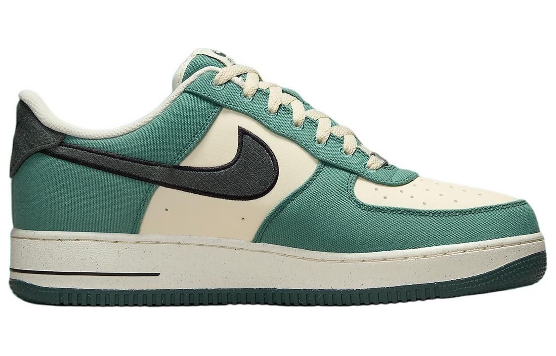 Nike Air Force 1 Low Топ Скейтборд Кроссовки Мужские Зеленые Бежевые — фото 2