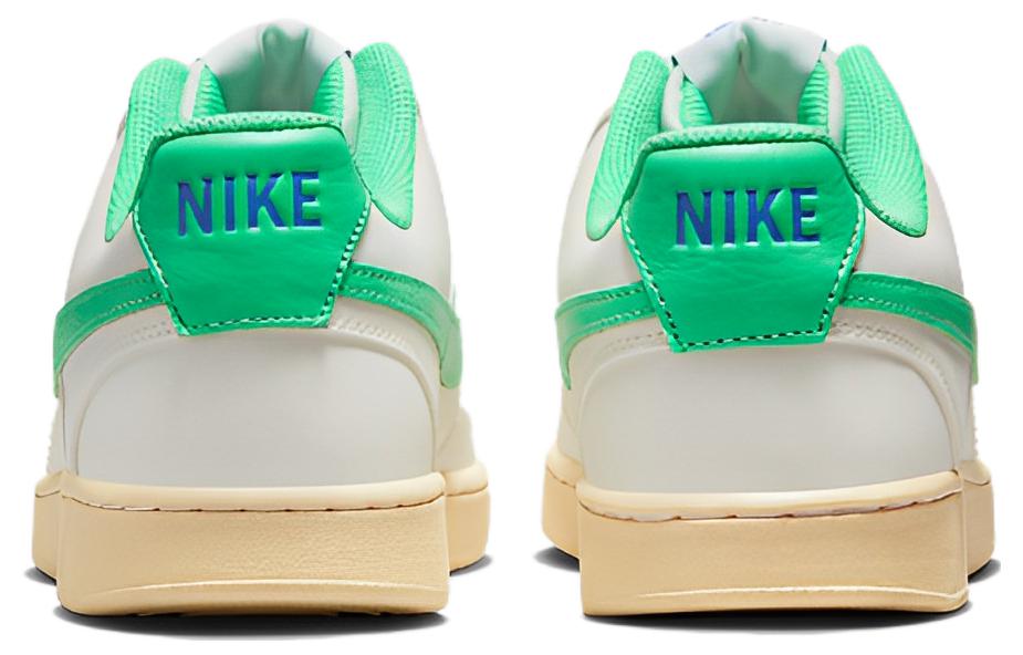 Nike Court Vision 1 Low Топ Скейтборд Кроссовки Мужские Бежево-Зеленые — фото 4