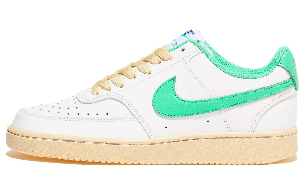 Nike Court Vision 1 Low Топ Скейтборд Кроссовки Мужские Бежево-Зеленые — фото 1