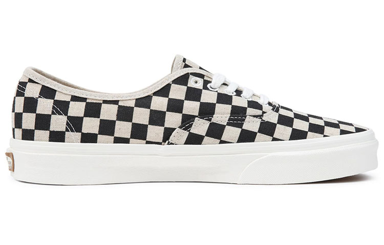 Vans Аутентичный Холст Низкие Кроссовки для скейтбординга Износостойкие и Легкие Унисекс Черно-Белые — фото 2