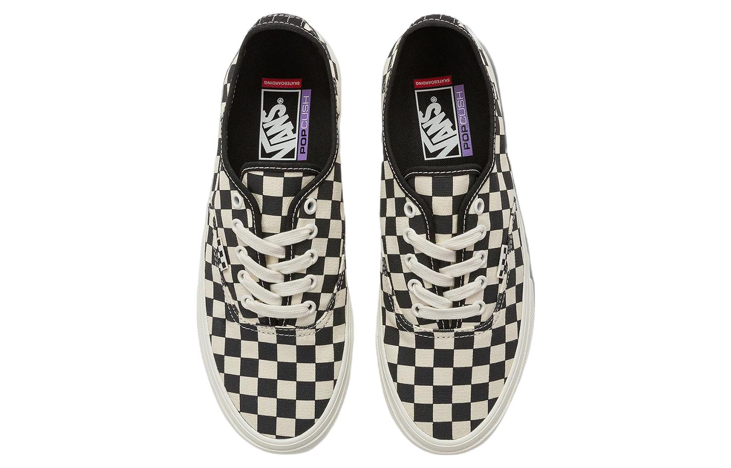 Vans Аутентичный Холст Удобные Износостойкие и Легкие Низкие Кроссовки для Скейтбординга Унисекс — фото 3