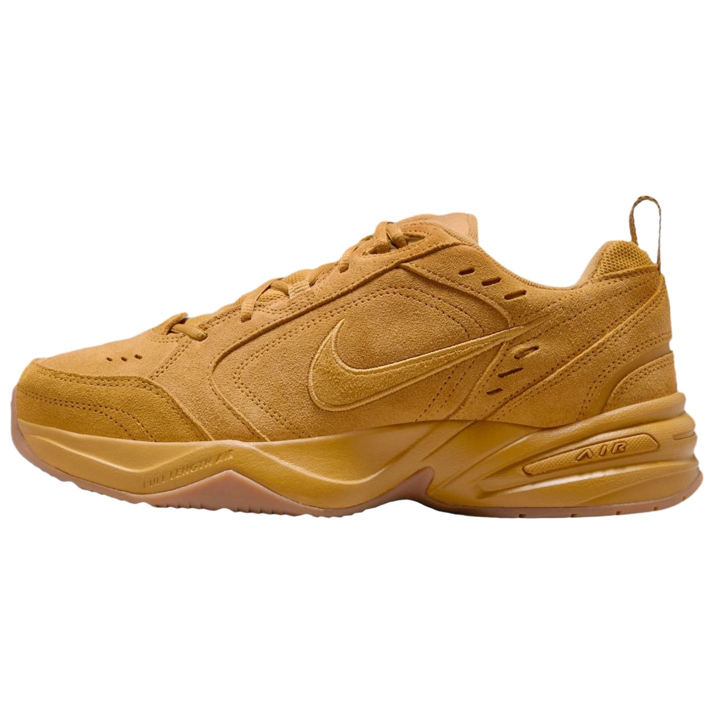 Nike Air Monarch 4 Classic And Versatile Breathable Chunky Sneakers Unisex Brown