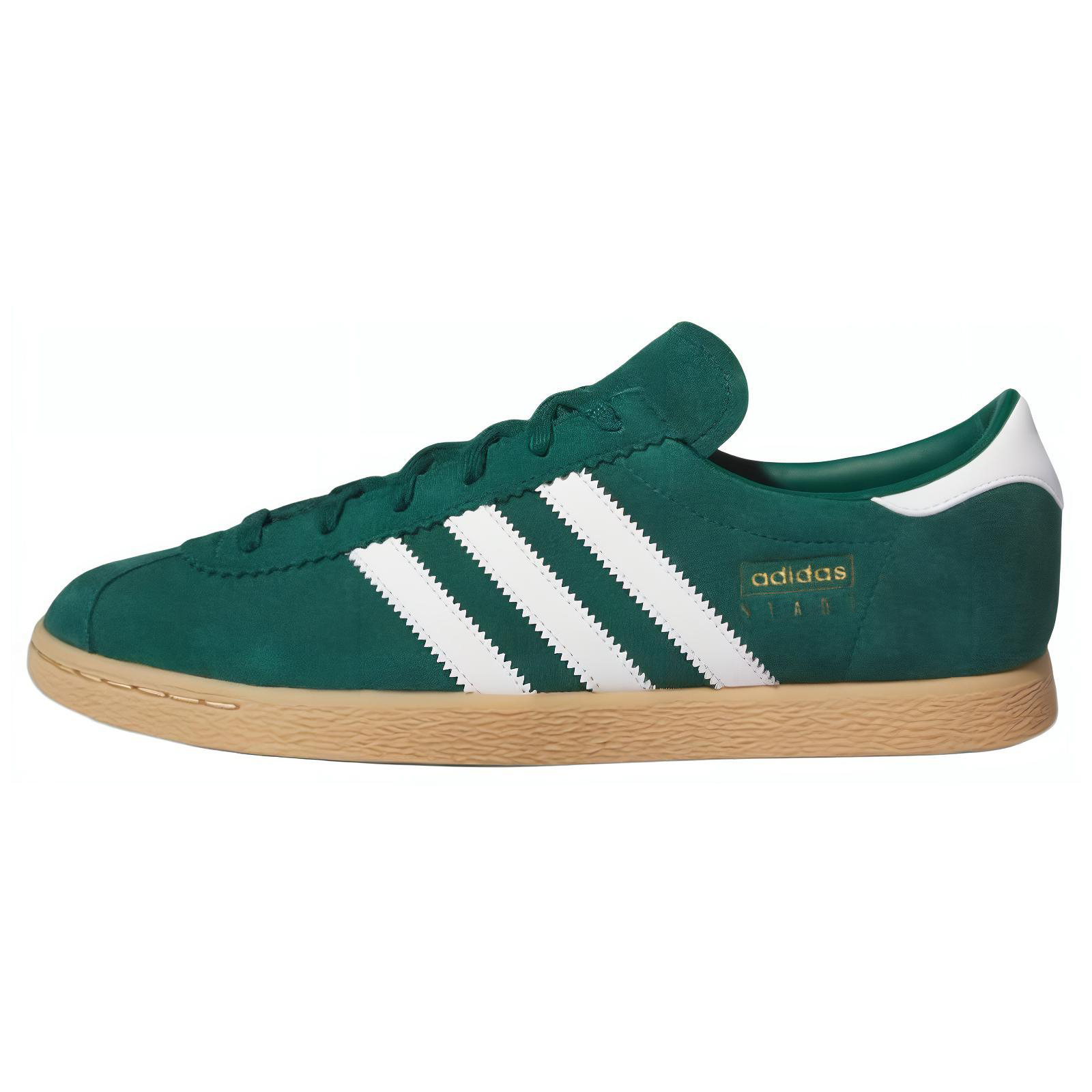 Adidas Originals Stadt Abrasion Resistant Дышащие Низкие Кроссовки для Скейтбординга Мужские Зеленые Белые — фото 1