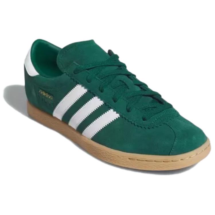Adidas Originals Stadt Abrasion Resistant Дышащие Низкие Кроссовки для Скейтбординга Мужские Зеленые Белые — фото 3