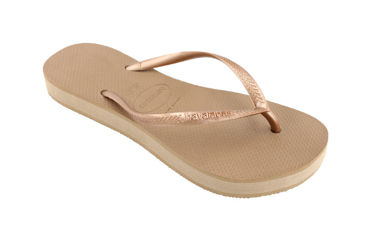 Havaianas Шлепанцы Золотой Женские — фото 4