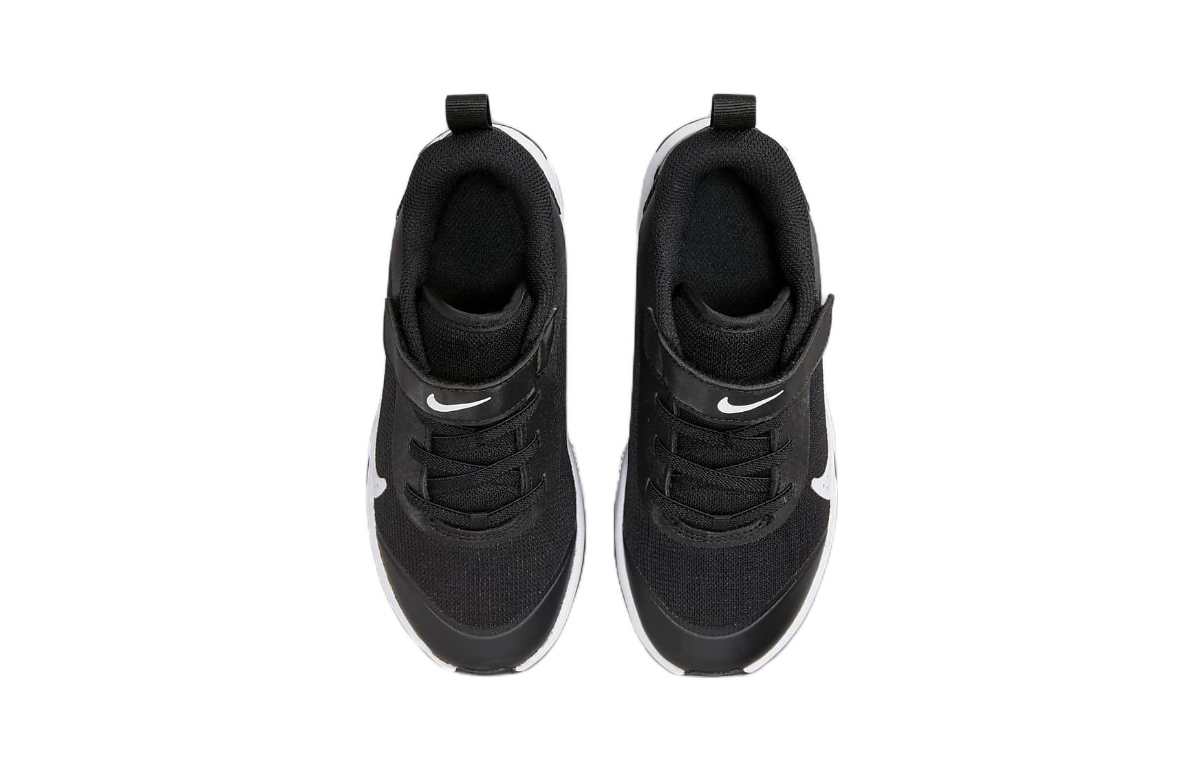 Nike Omni MULTI Корт Противоскользящий Амортизация Устойчивый к износу Низкий Верх Детские Лайфстайл Обувь Черный Белый — фото 4