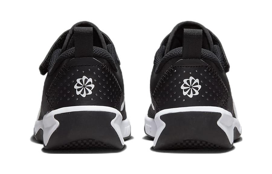 Nike Omni MULTI Корт Противоскользящий Амортизация Устойчивый к износу Низкий Верх Детские Лайфстайл Обувь Черный Белый — фото 5