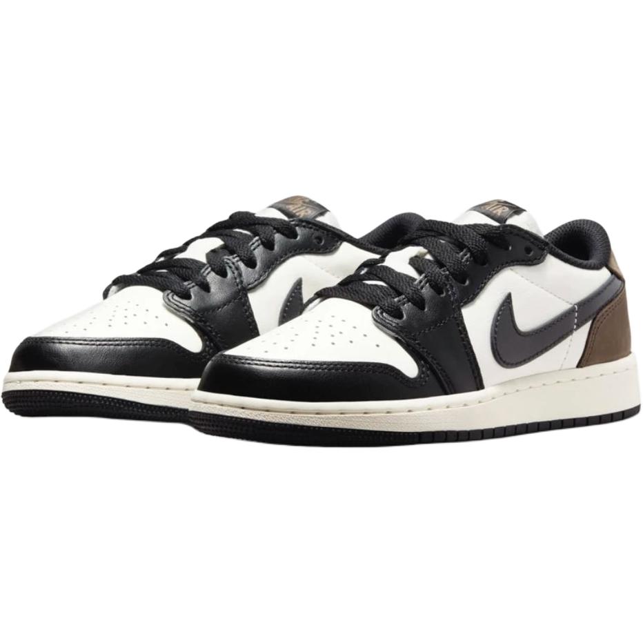 Jordan Air Jordan 1 Low Топ Скейтборд Обувь Черный Белый Унисекс — фото 3