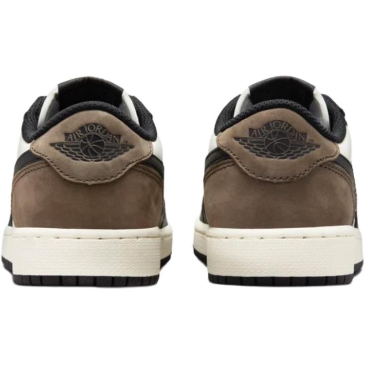 Jordan Air Jordan 1 Low Топ Скейтборд Обувь Черный Белый Унисекс — фото 5