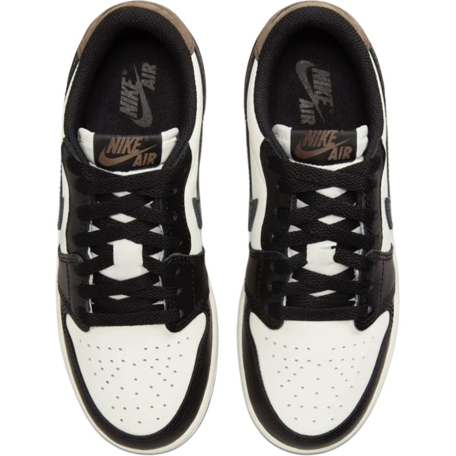Jordan Air Jordan 1 Low Топ Скейтборд Обувь Черный Белый Унисекс — фото 4