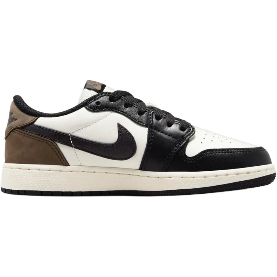 Jordan Air Jordan 1 Low Топ Скейтборд Обувь Черный Белый Унисекс — фото 2