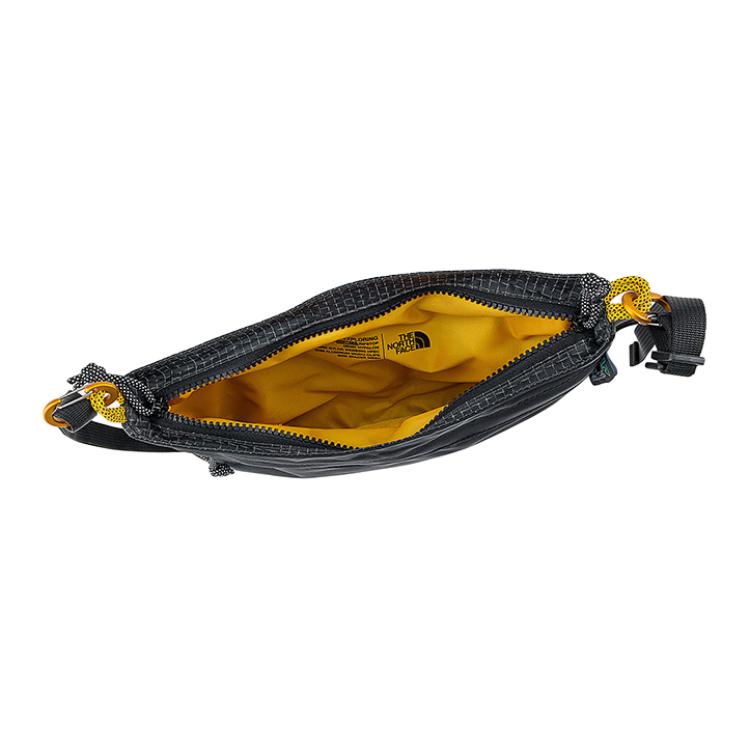 The North Face Clyffe Spectra Crossbody Bag Unisex Пламя Рок Серый Космический Черный — фото 3