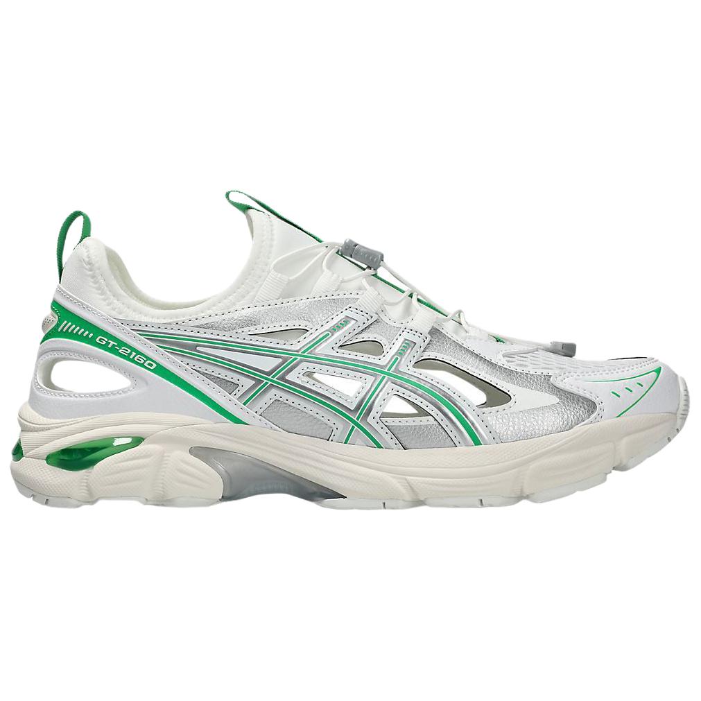 Asics GT 2160 Легкая Дышащая Обувь для Водных Спортов Унисекс Белый Серебряный Зеленый — фото 2