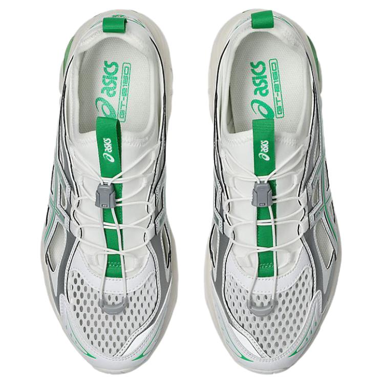 Asics GT 2160 Легкая Дышащая Обувь для Водных Спортов Унисекс Белый Серебряный Зеленый — фото 4