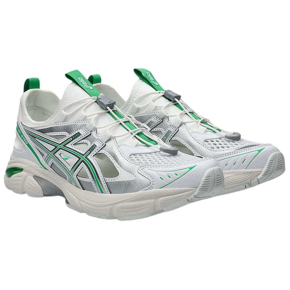 Asics GT 2160 Легкая Дышащая Обувь для Водных Спортов Унисекс Белый Серебряный Зеленый — фото 3