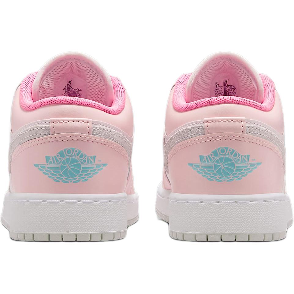 Jordan Air Jordan 1 Low Топ Баскетбольные кроссовки Розовый Унисекс — фото 4