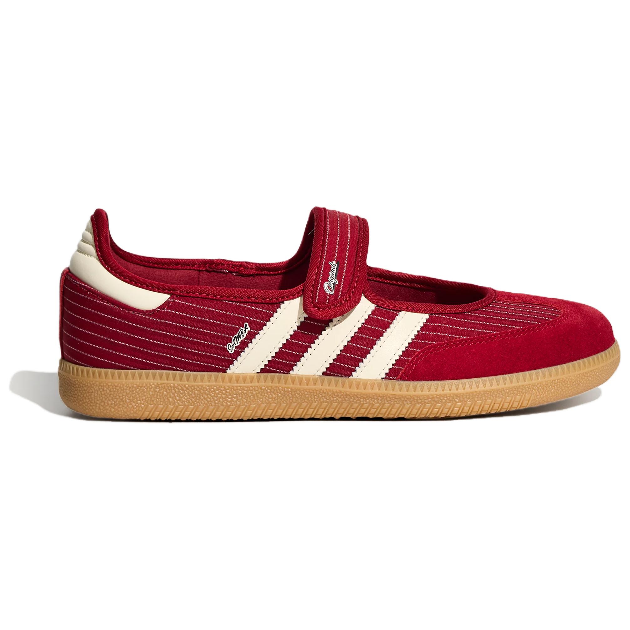 Adidas Samba Туфли Мэри Джейн Победа Красный Сливочный Женские — фото 2