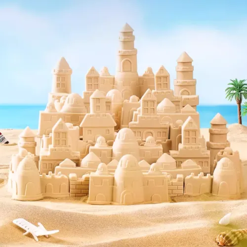 Coloyou Пляж Kanto Нескользящий Ручной Безопасность Нетоксичный Волшебный Песочный Игрушки