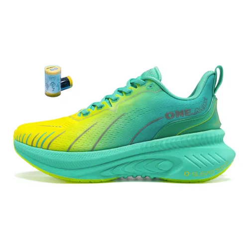 ONEMIX Shock Absorber Беговые кроссовки Низкий Топ Зеленый Янтарный Желтый Унисекс