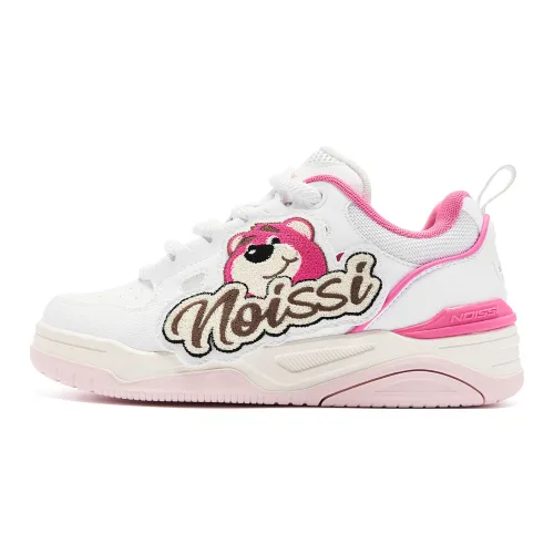 QIAODAN Qicheng V2 Скейтборд Кроссовки Низкие Jordan Белый Fire Pink Женские