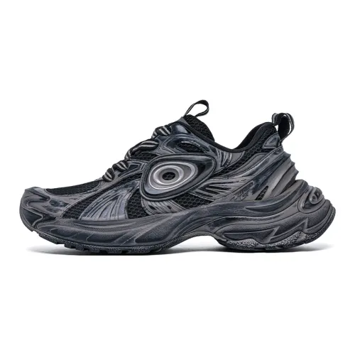 OLD ORDER Turbo GT Низкие кеды Low Top Dirty Black Unisex
