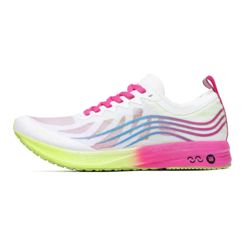 Speed joy run Беговые кроссовки Низкий Топ 24SLP M09 Зеленый Фиолетовый Двойной Тон Мужской