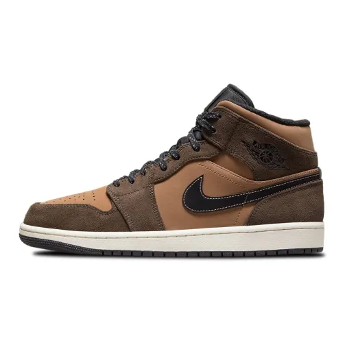 Jordan Air Jordan 1 Винтажные баскетбольные кроссовки MID Топ Мужской