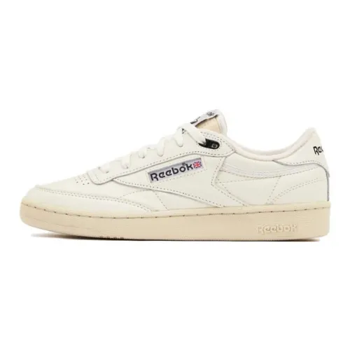 Reebok Club C Series Скейтборд Кроссовки Низкие Бежевые Унисекс