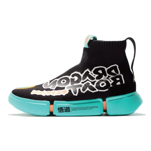LINING Винтажные баскетбольные кроссовки High Top Мужские