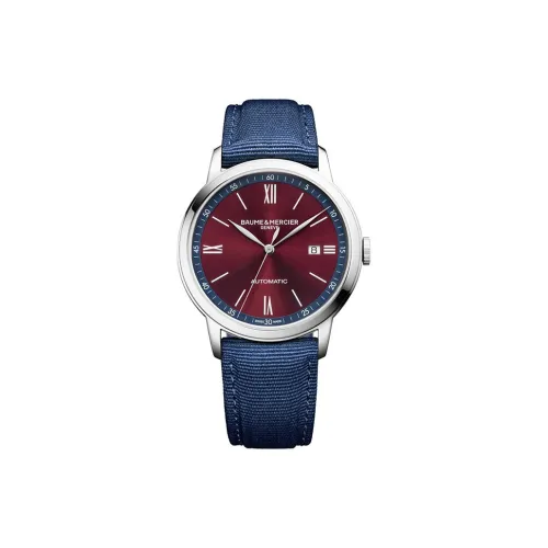 Baume & Mercier Автоматический Механический Механизм Мужские Часы Classima Collection Красные