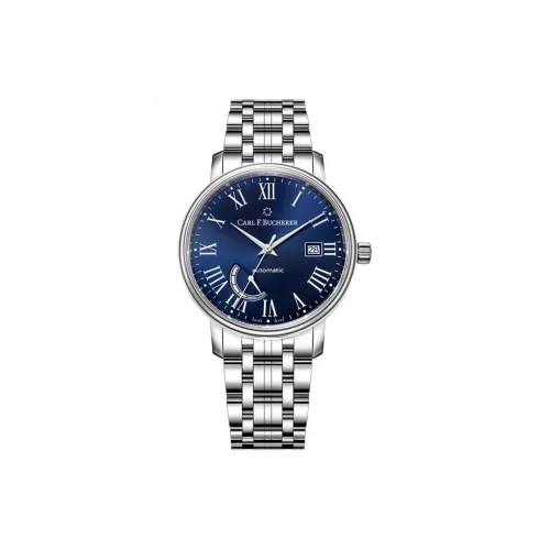 Carl F.Bucherer Механический механизм Мужские часы ADAMAVI Collection 40mm*40mm*9,8mm Синий