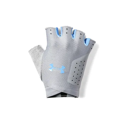 Under Armour Полиэстер, эластан, хлопок Спортивные перчатки Серые Женские