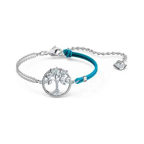 Swarovski Искусственный кристалл Камень Браслеты Женские Синий