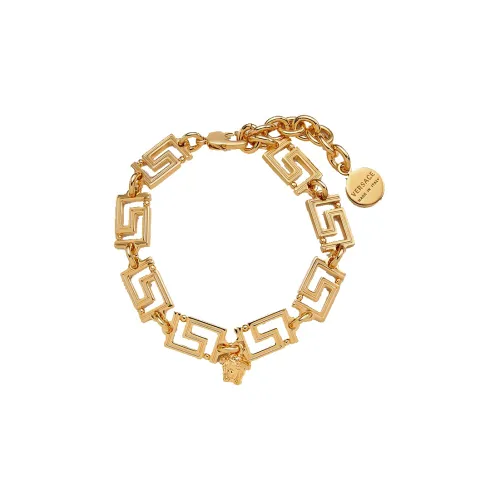 VERSACE Brass Bracelets Золотой Унисекс