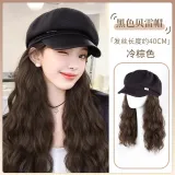 Чёрный берет [холодный коричневый]