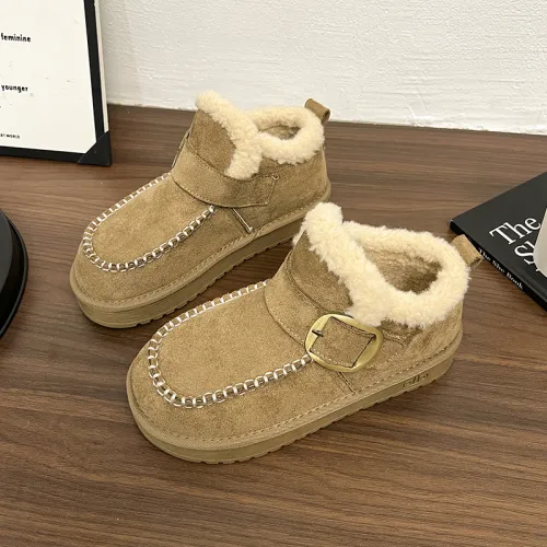 JimiXiong Сноубутсы Женские