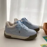 Синий бархат + коробка для обуви