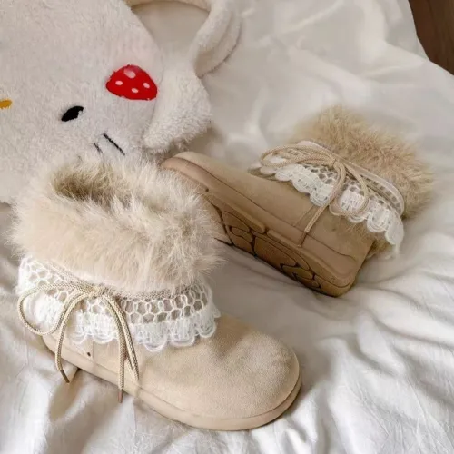 JimiXiong Сноубутсы Женские