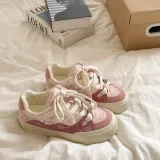 Бежевый Розовый + Эксклюзивная Обувь Коробка