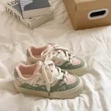 Розовый зеленый + эксклюзивная коробка для обуви